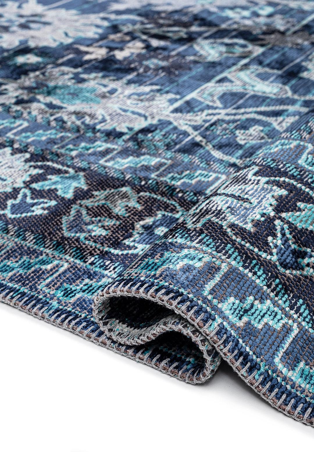 SPLENDOR TURKUAZ - LACİVERT - KOYU LACİVERT - KEMİK HALI