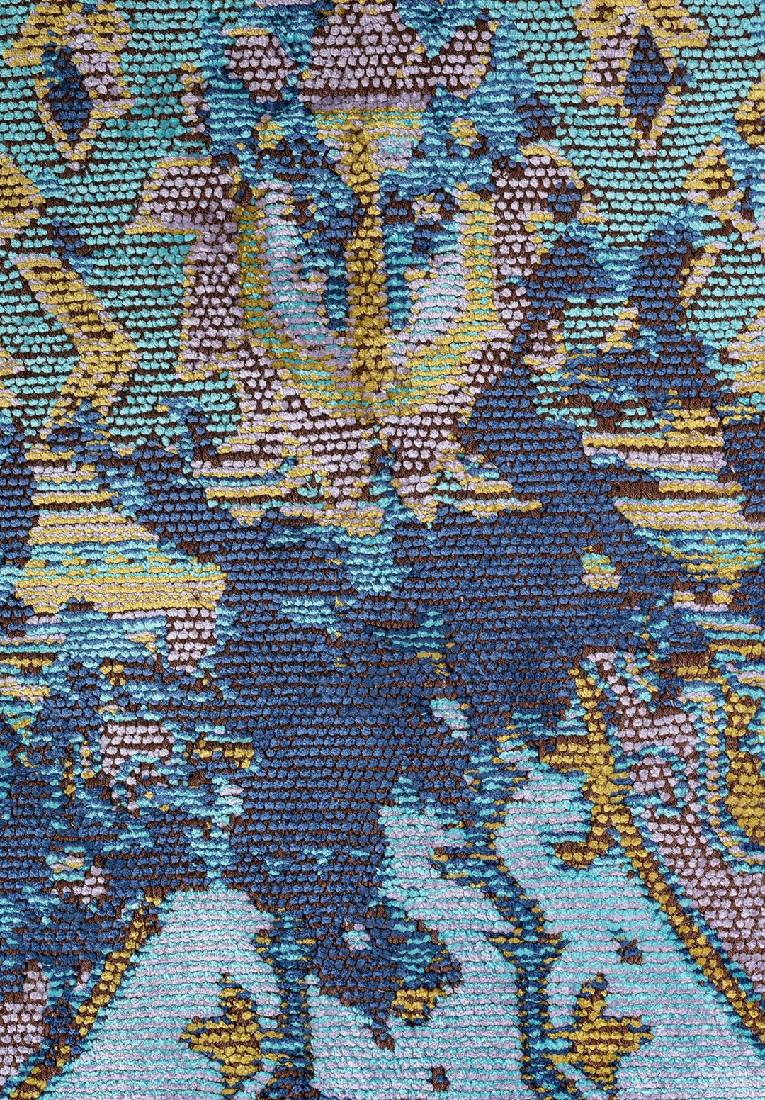 MONARCH ERA LACİVERT - TURKUAZ - LİLA - KİVİ HALI