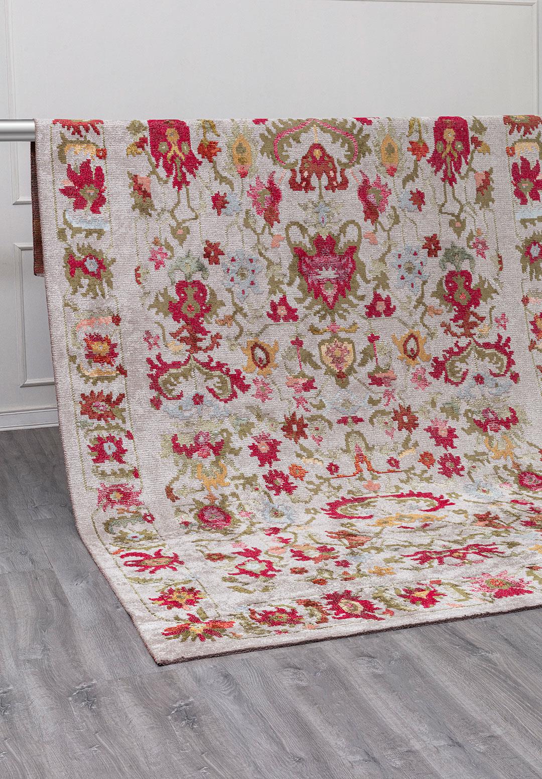 MAJESTY AÇIK MERCAN - YEŞİL - MACENTA - KEMİK - GOLD - BUZ MAVİSİ HALI