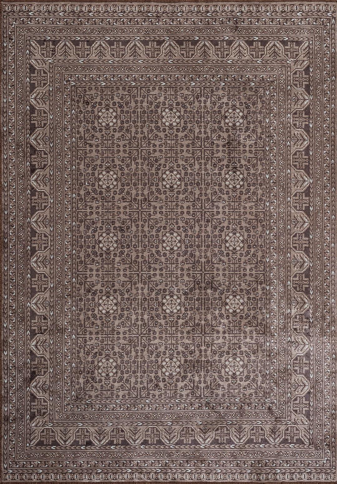 GRANDEUR LIGHT CREAM - ICE BLUE - DARK GREY - CHARCOAL RUG