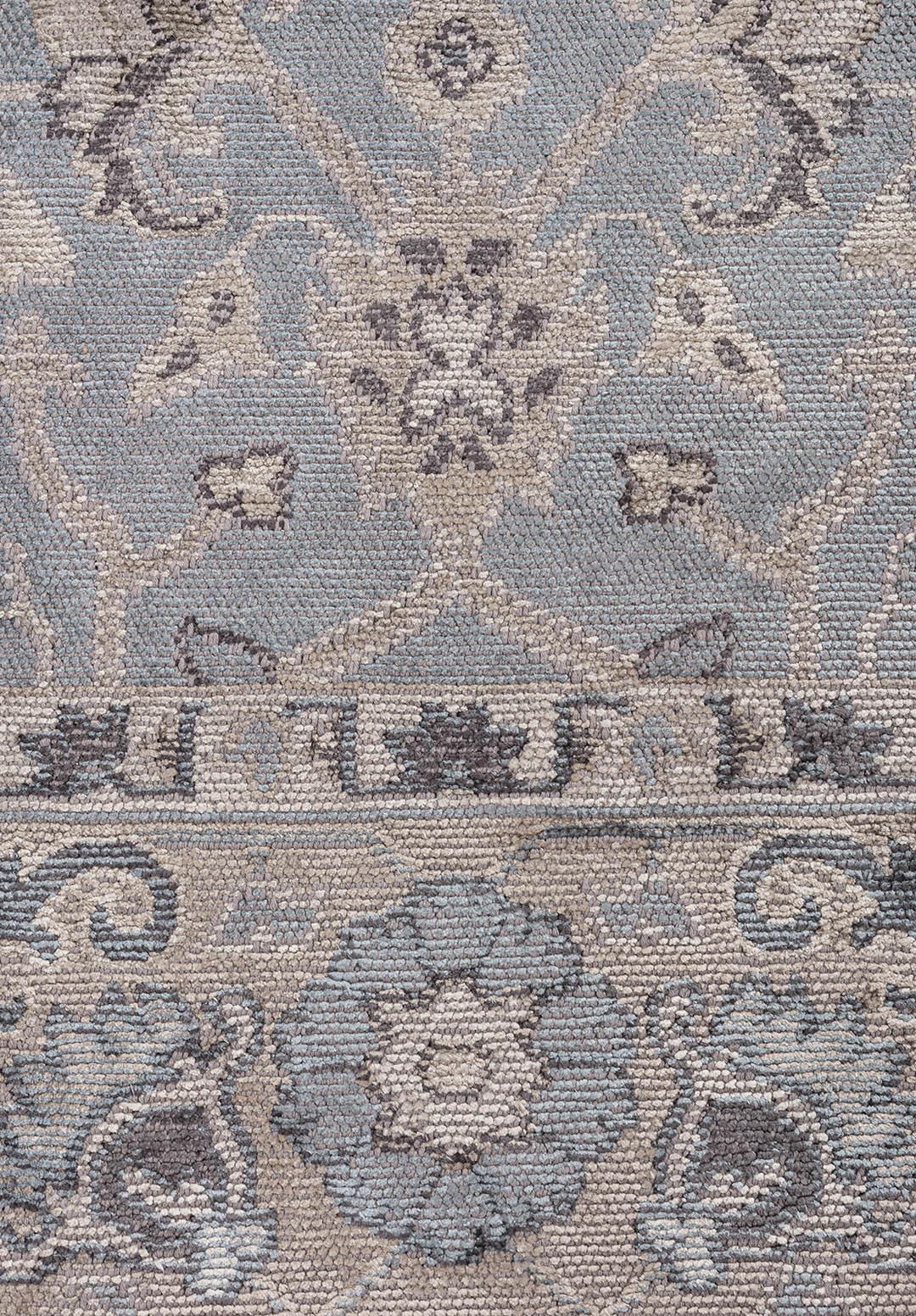 EPHESUS STONE - NOUGAT - BLUE - CHARCOAL RUG