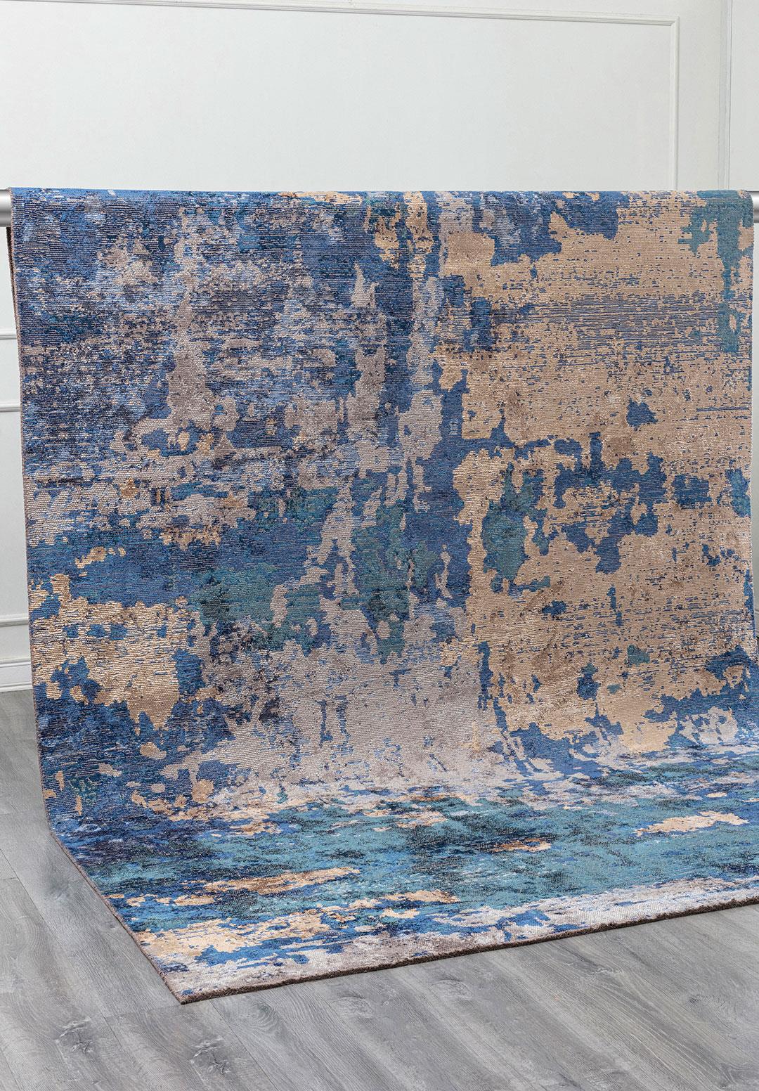 QUASAR GRİ - KOYU BEJ - PETROL - LACİVERT HALI