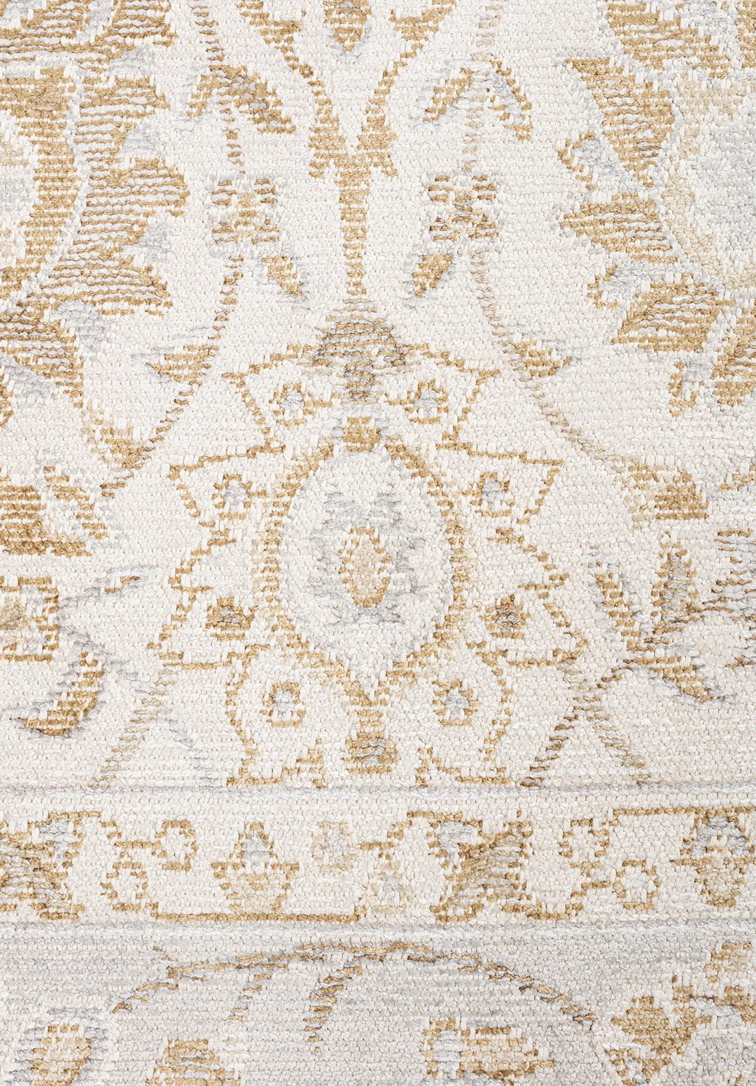 DAHLIA ECRU - DARK BEIGE - BEIGE - LIGHT GREY RUG