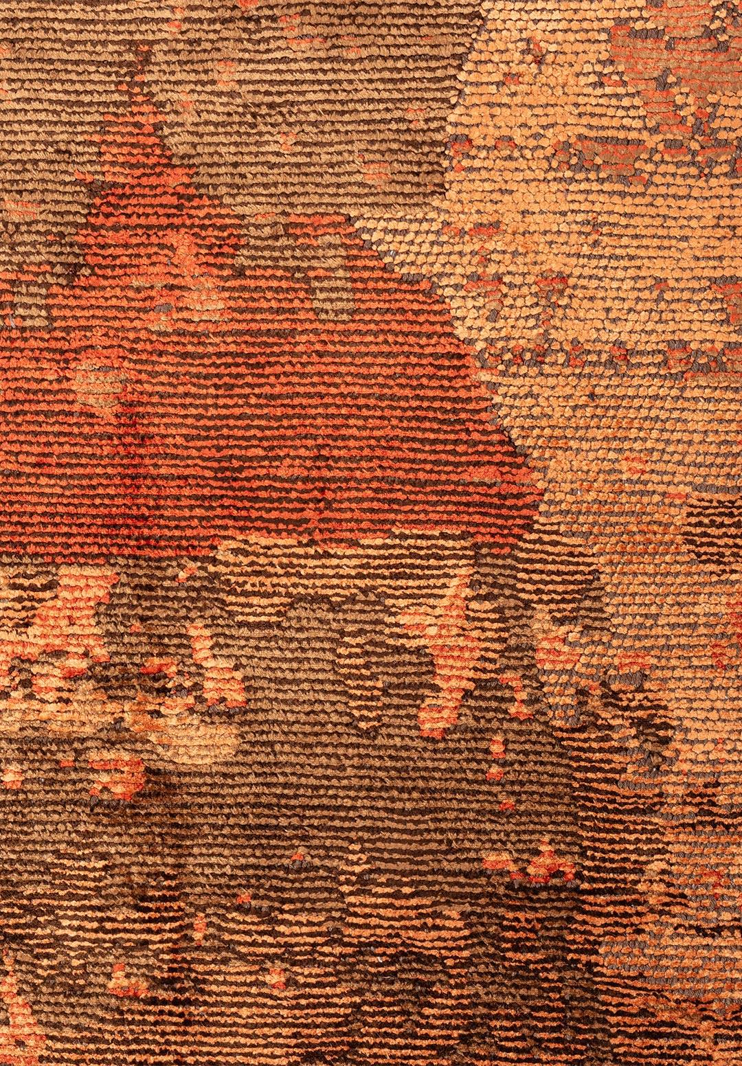 LUSH KİREMİT - KAKAO - PAS - KOYU KAHVE - TURUNCU - HARDAL HALI