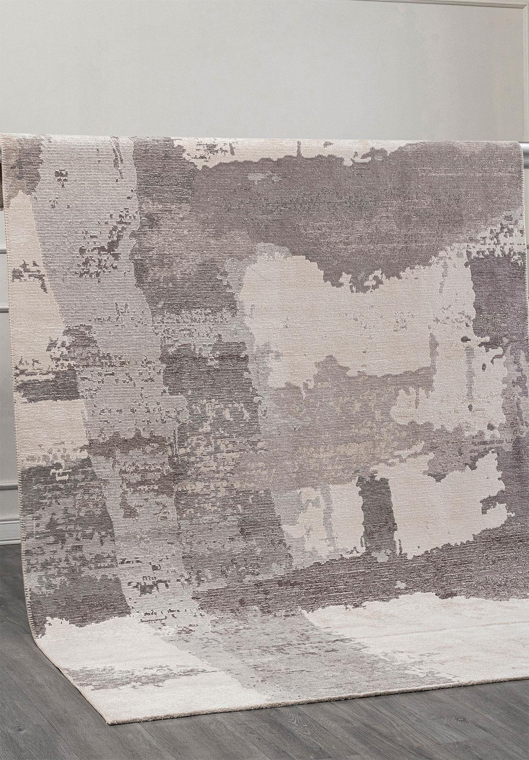 LUSH LIGHT GREY - GREY - DARK GREY - ECRU - LIGHT CREAM - STONE RUG