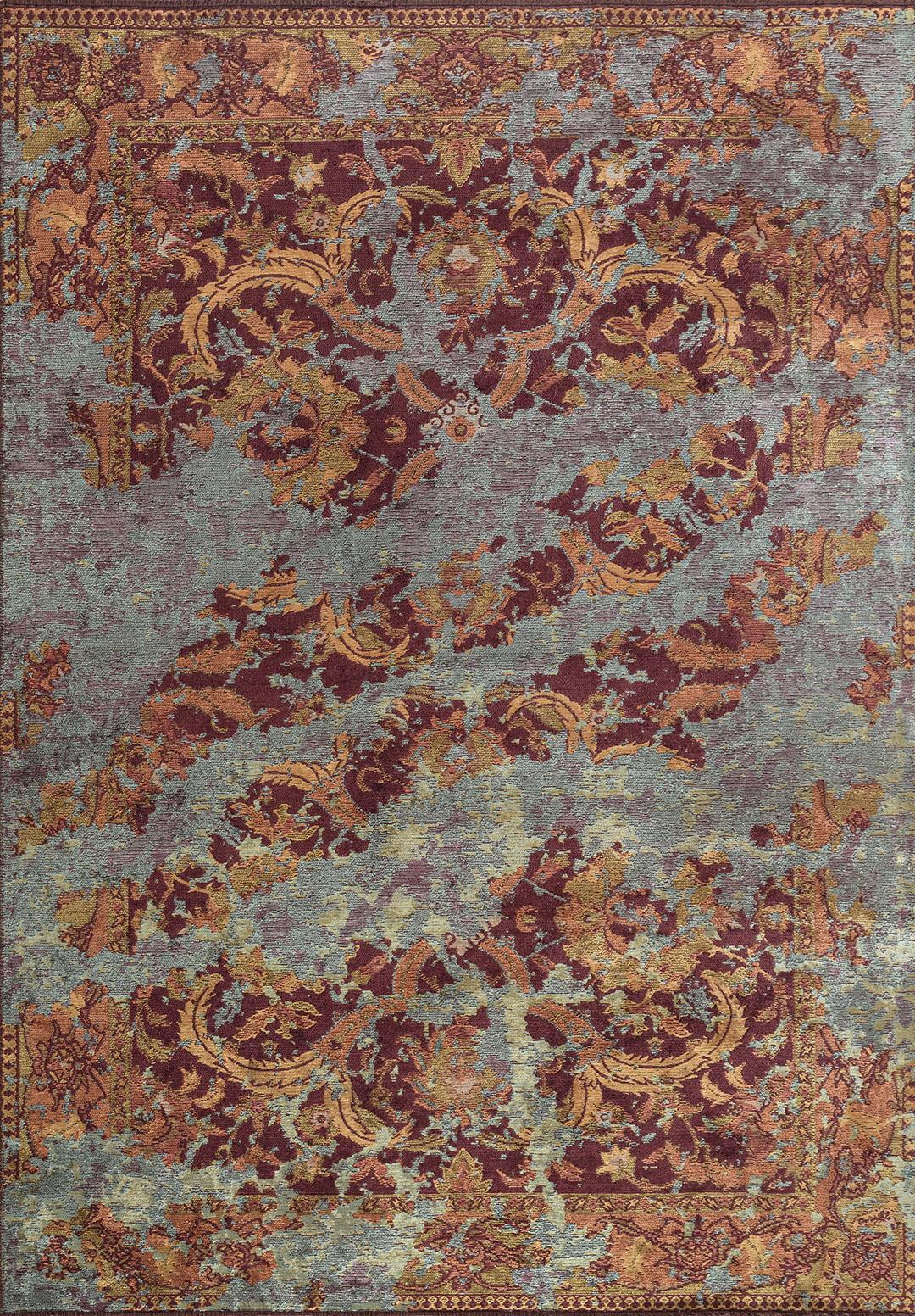 EXCELSIOR KIWI - TERRA - CHERRY - TURQUOISE RUG