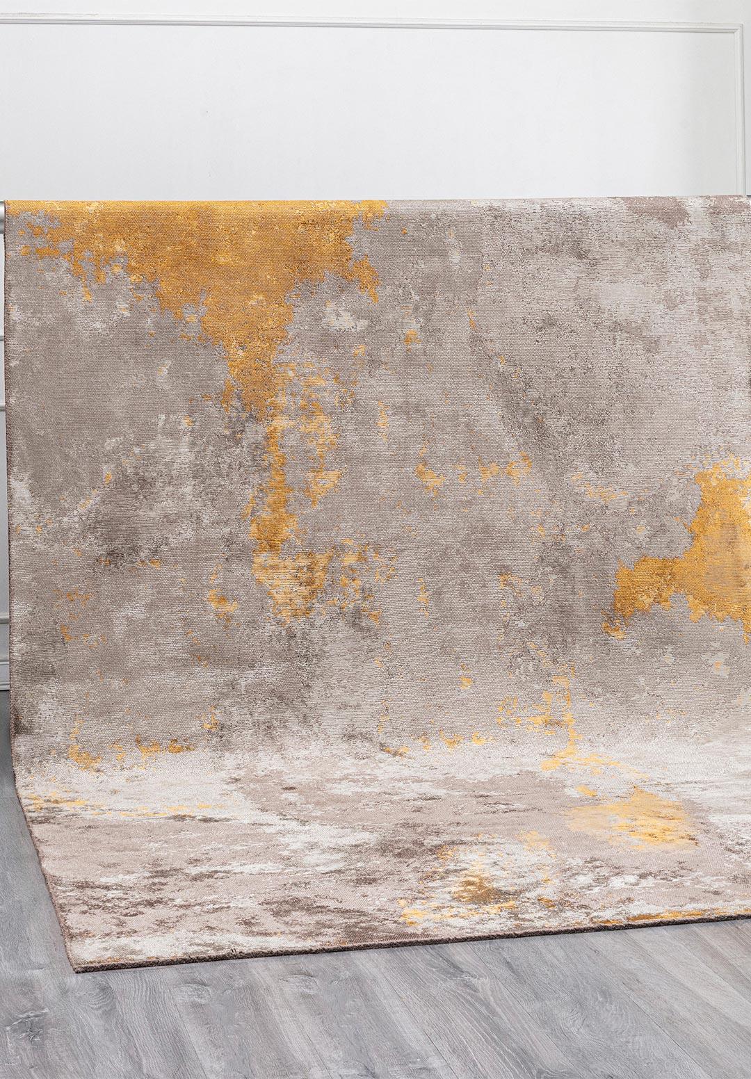 MIST AÇIK GRİ - GRİ - HARDAL - KOYU GRİ HALI