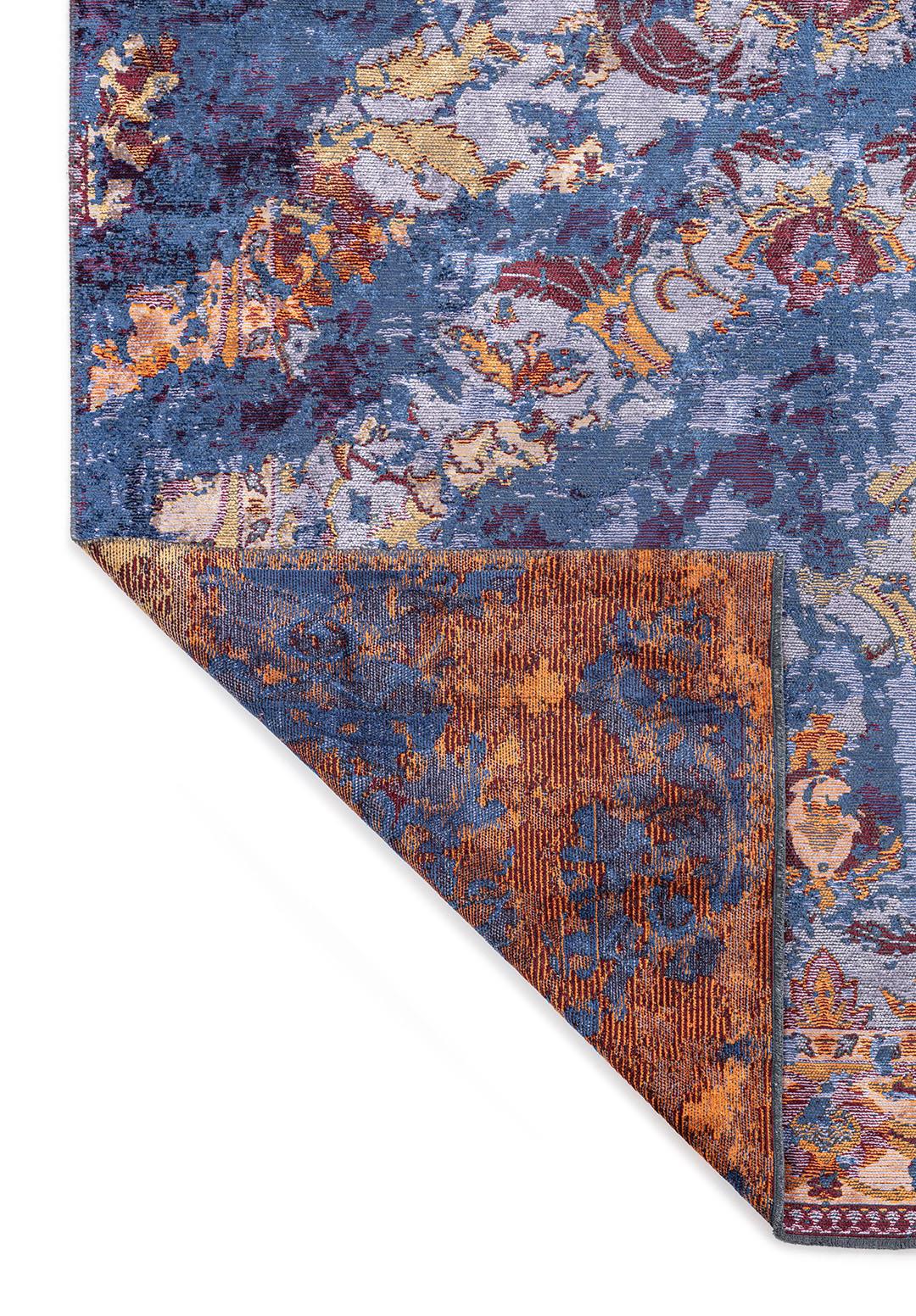 EXCELSIOR LILAC - RUST - CHERRY - NAVY BLUE - GOLD RUG