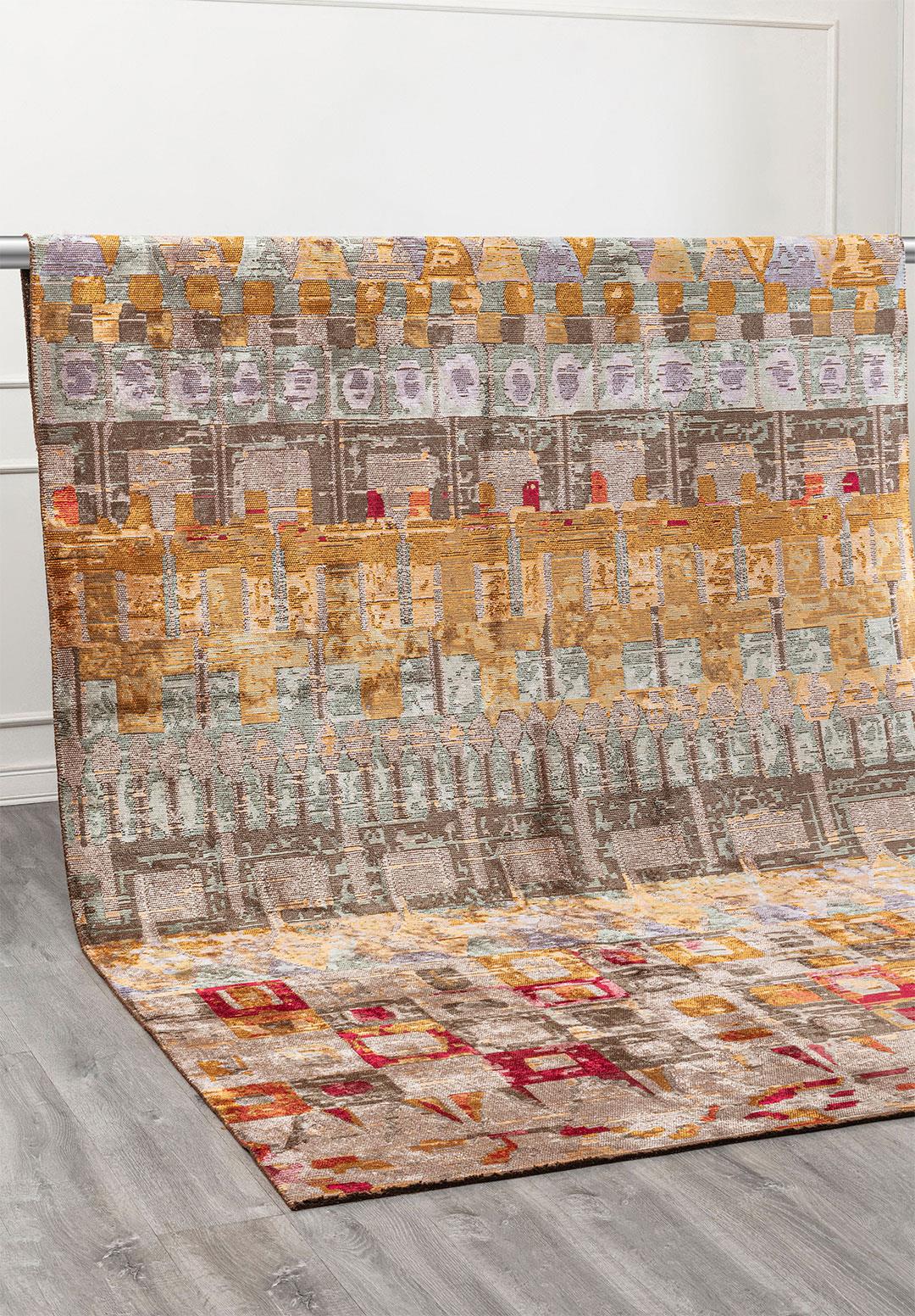 VISTA AÇIK KREM - NİL YEŞİLİ - HARDAL - HAKİ - MACENTA - LİLA HALI