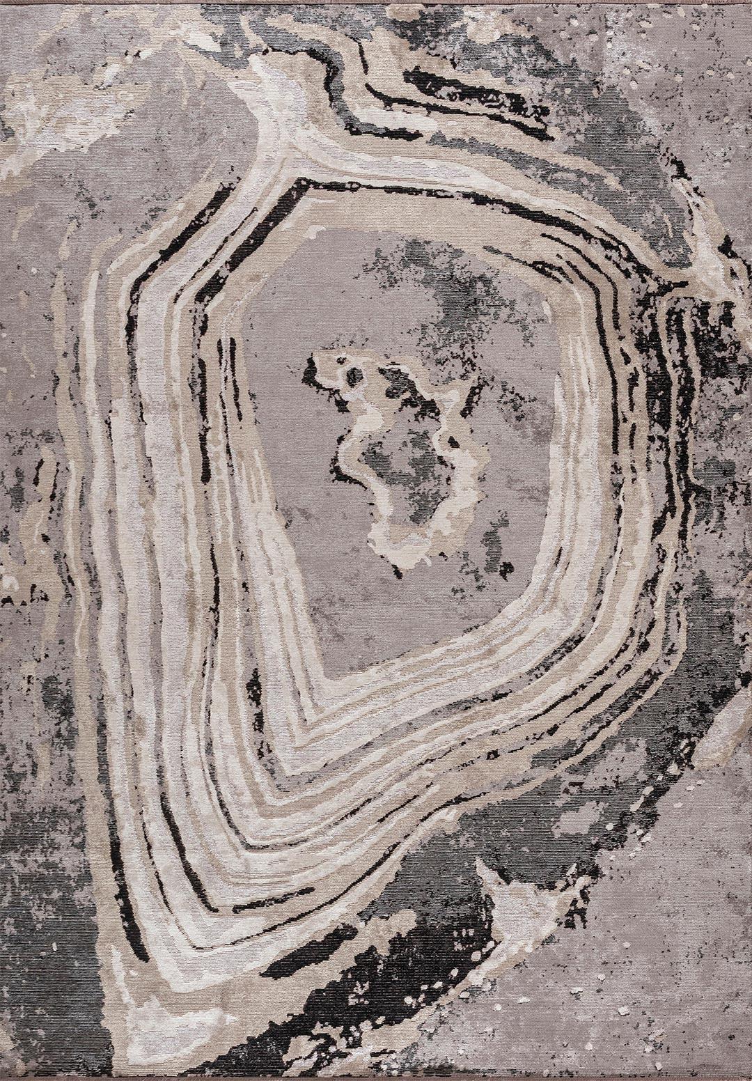 SMOKE GREY - BLACK - BEIGE - BONE RUG