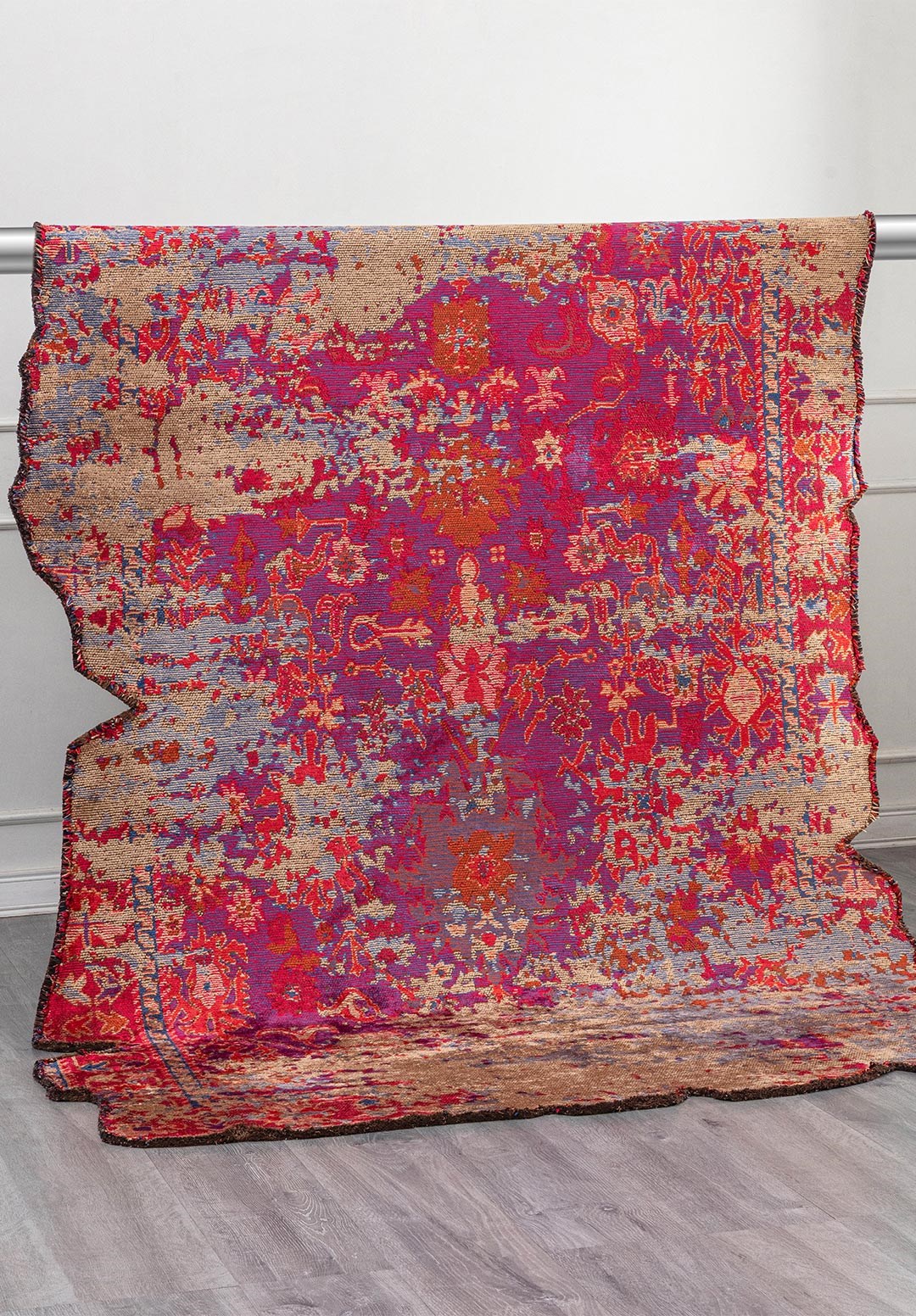 SPLENDOR ERA KOYU BEJ - LACİVERT - MACENTA - PAS HALI