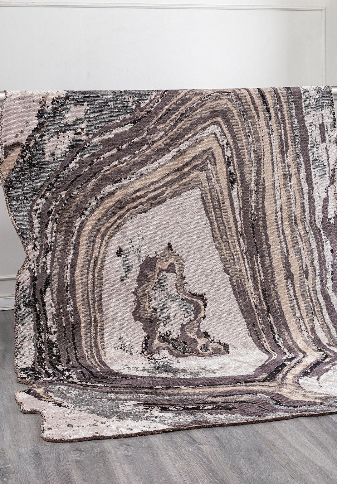 SMOKE KEMİK - SİYAH - KÖMÜR - BEJ HALI