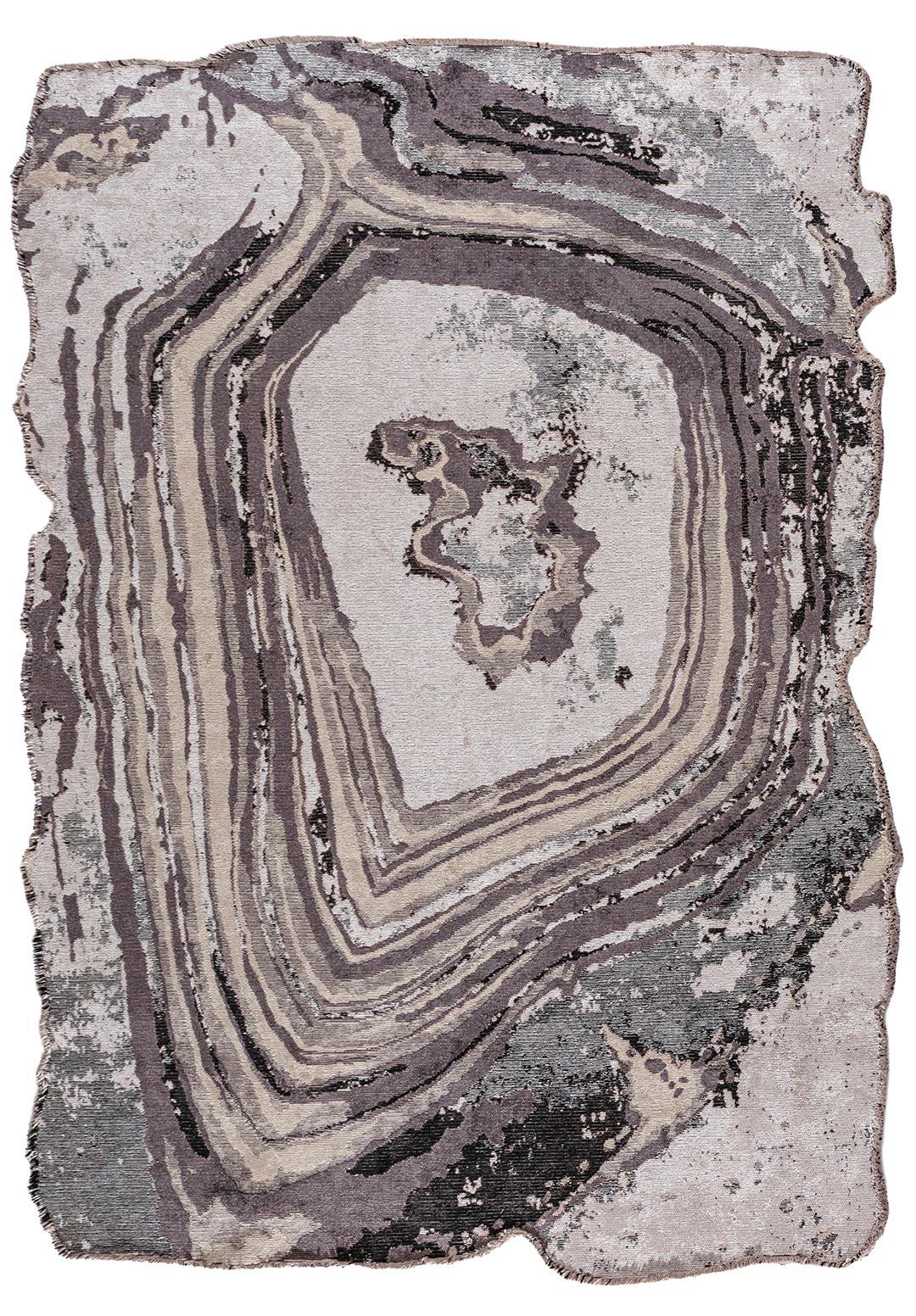 SMOKE KEMİK - SİYAH - KÖMÜR - BEJ HALI