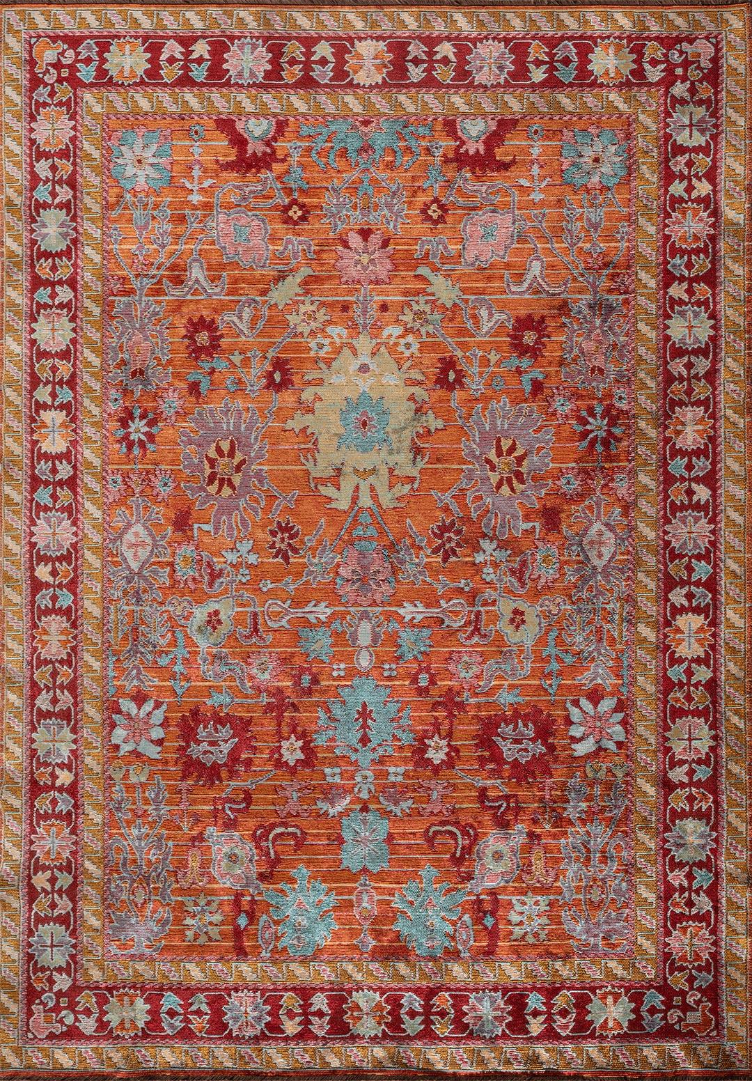 SPLENDOR KEMİK - HARDAL - KIRMIZI - TURKUAZ HALI