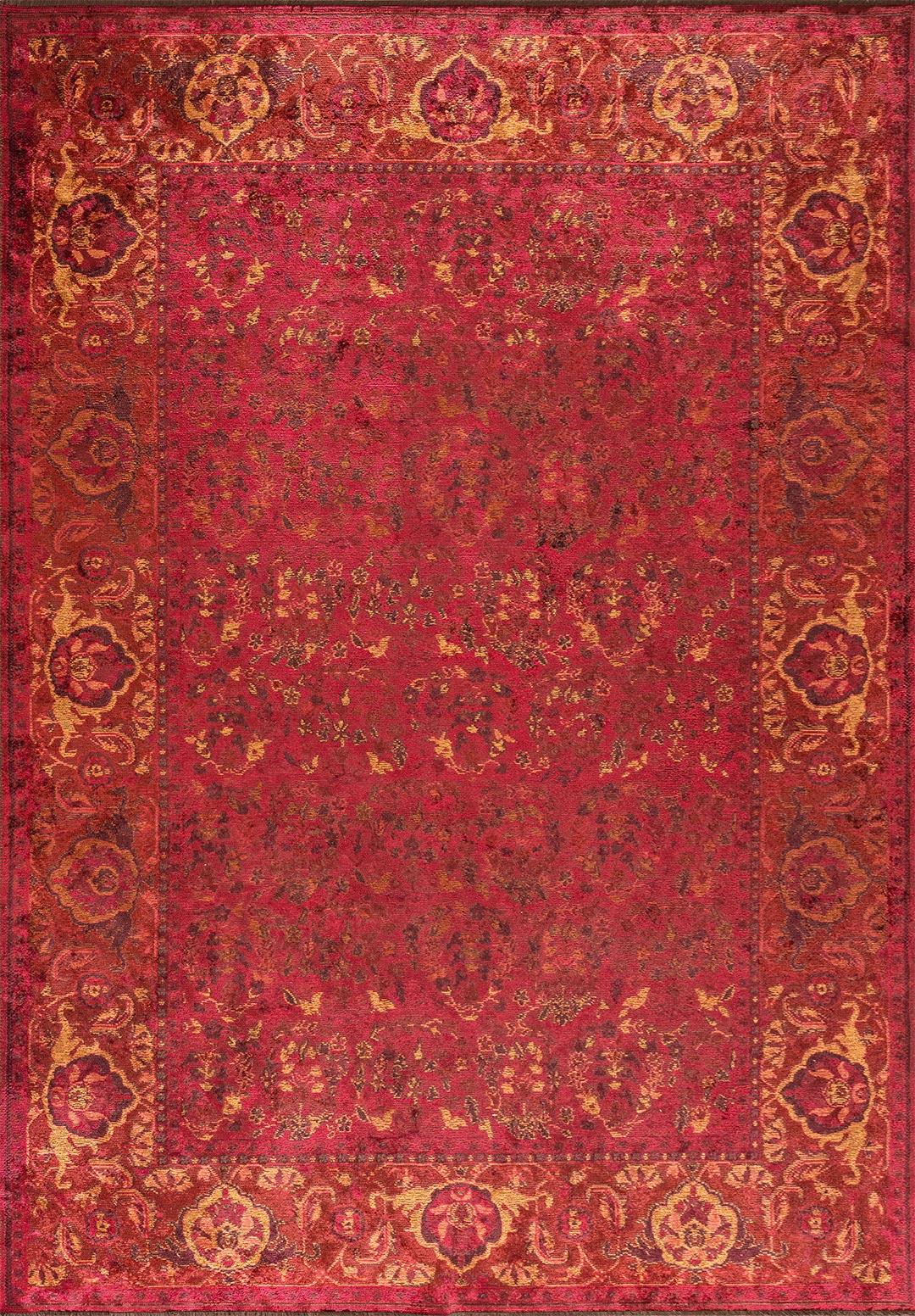 VINEA MAGENTA - ORANGE - CHERRY - RED - RUST RUG