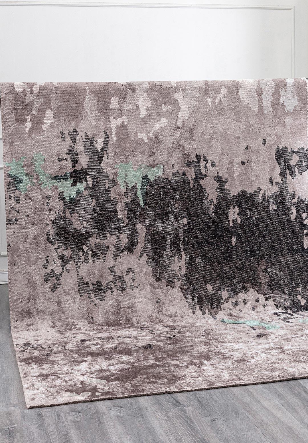 LUVIA DARK GREY - BONE - GREY - BLACK - RIVER GREEN - LIGHT GREY RUG