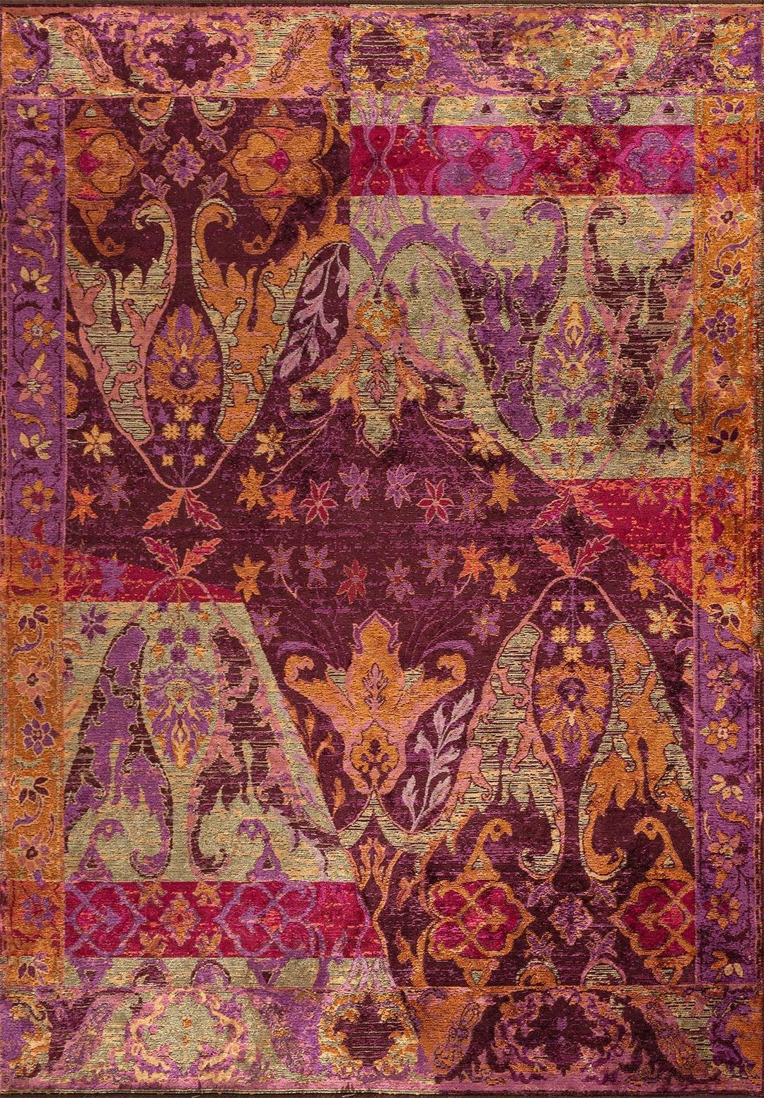 BARON TURUNCU - MOR - ZEYTİN YEŞİLİ - VİŞNE ÇÜRÜĞÜ - MACENTA HALI