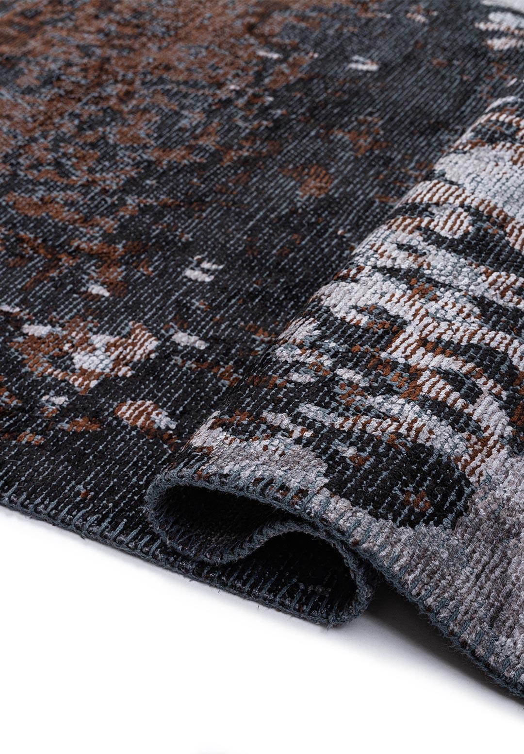 LUNA LIGHT GREY - DARK GREY - DARK BROWN - BLACK RUG