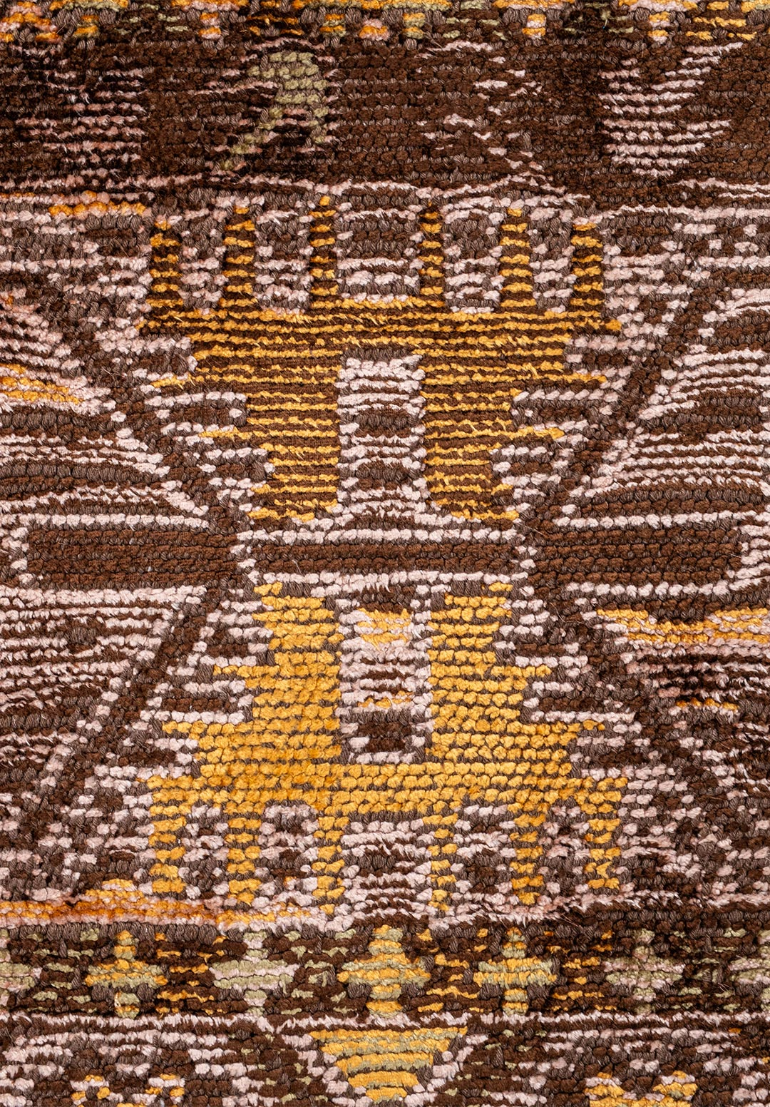 FOLK KOYU KAHVE - HARDAL - YEŞİL - BAKIR - MACENTA - MOR HALI