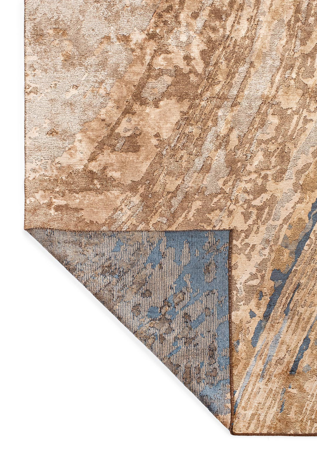 PHANTOM CREAM - COPPER - DARK BEIGE - LIGHT BROWN - PETROL RUG