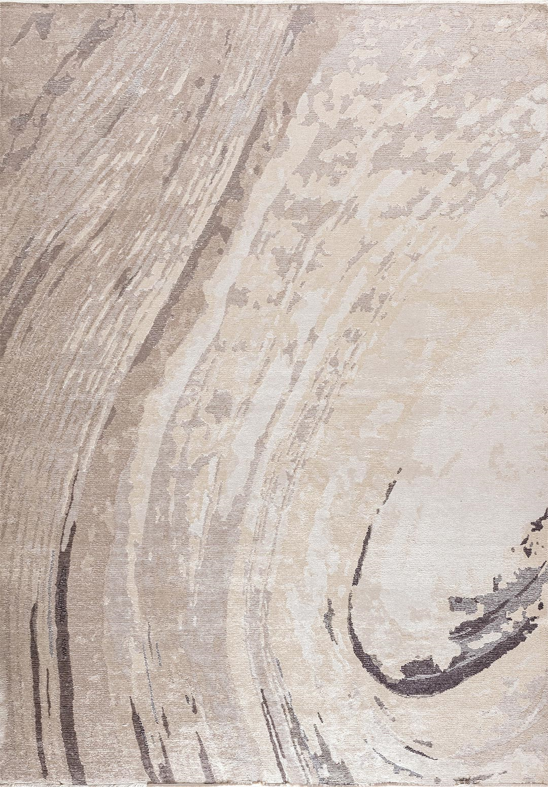 PHANTOM ECRU - CHARCOAL - CREAM - NOUGAT - DARK GREY RUG