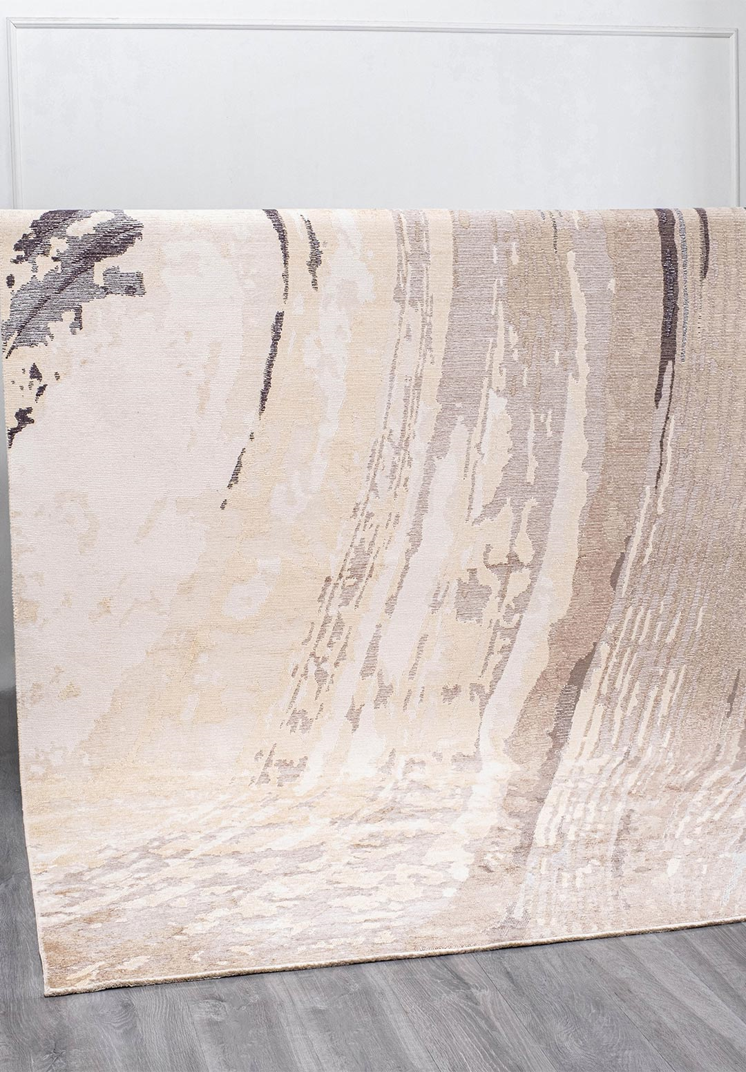 PHANTOM ECRU - CHARCOAL - CREAM - NOUGAT - DARK GREY RUG