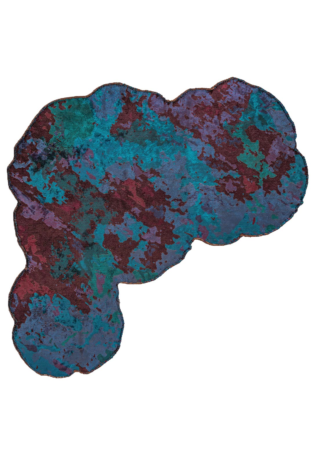 GAIA KOYU BORDO - VİŞNE ÇÜRÜĞÜ - LACİVERT - KOYU TURKUAZ HALI