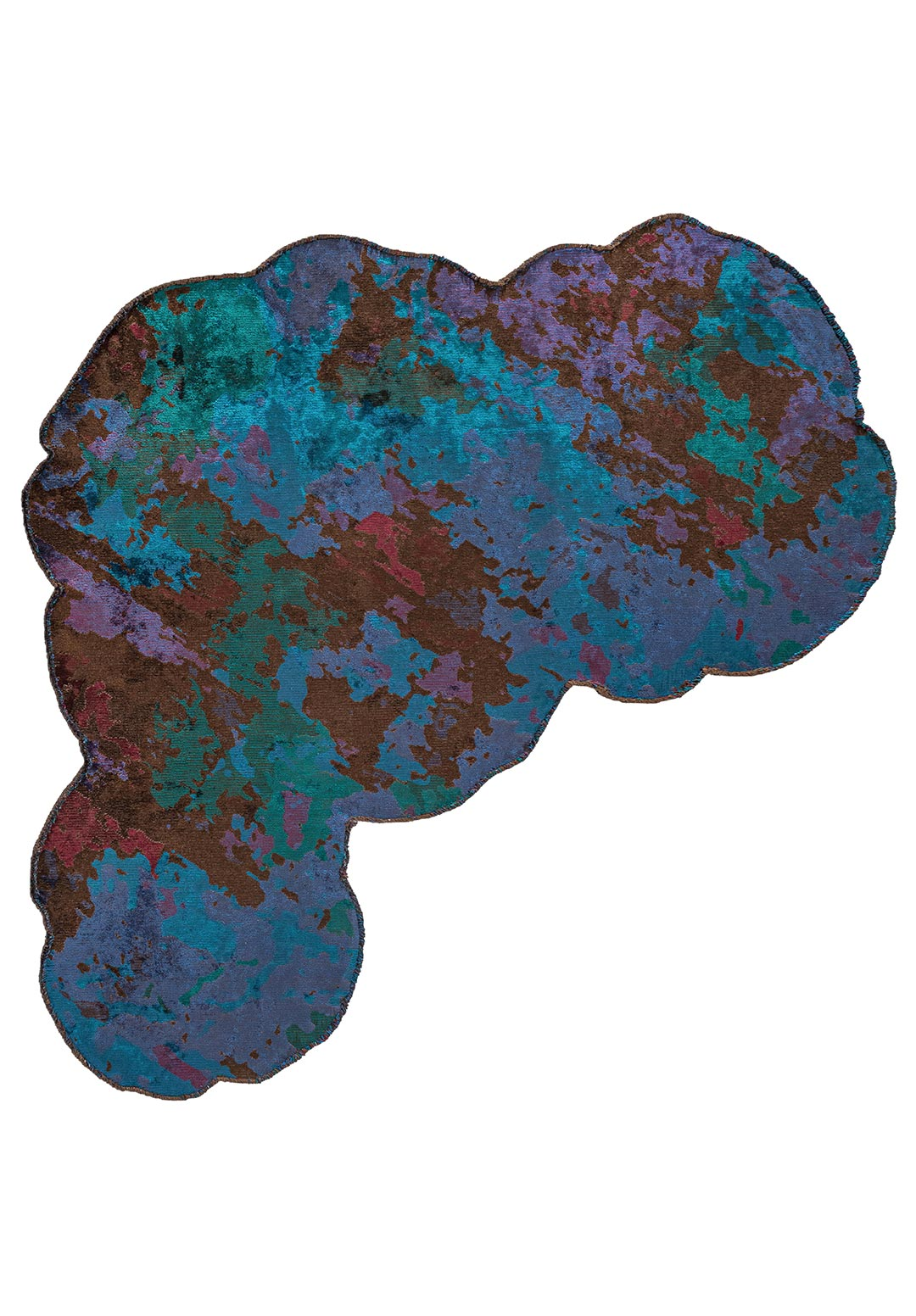 GAIA KOYU KAHVE - VİŞNE ÇÜRÜĞÜ - LACİVERT - KOYU TURKUAZ HALI