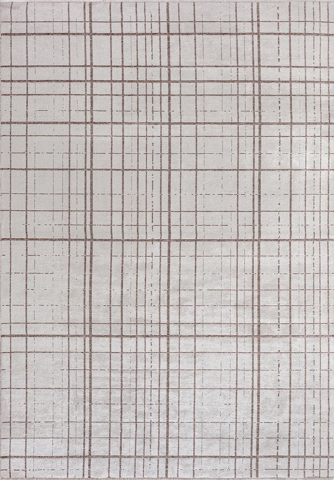 NEO KOYU KAHVE - EKRU HALI