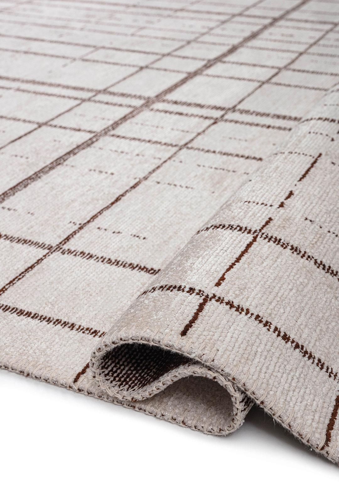 NEO KOYU KAHVE - EKRU HALI