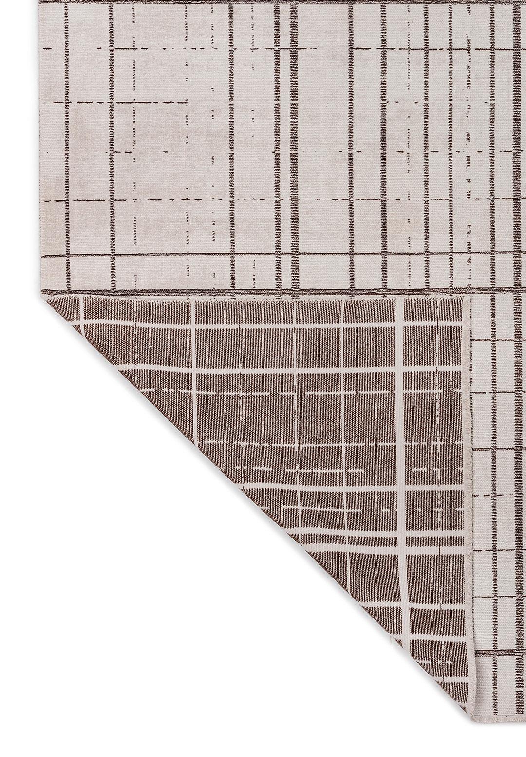 NEO KOYU KAHVE - EKRU HALI