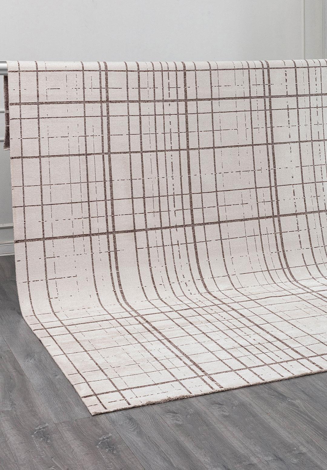 NEO KOYU KAHVE - EKRU HALI