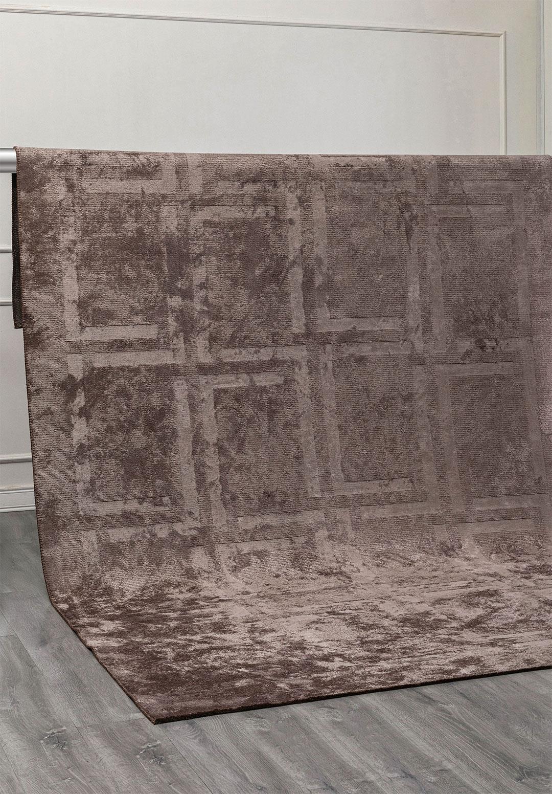 FRAME KOYU GRİ HALI