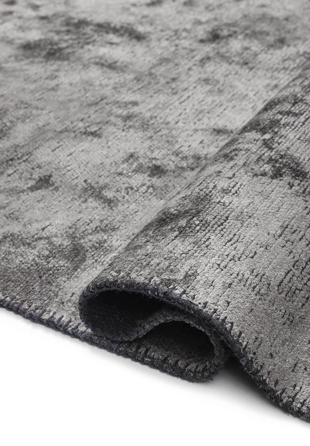 MEDALLION KOYU GRİ HALI