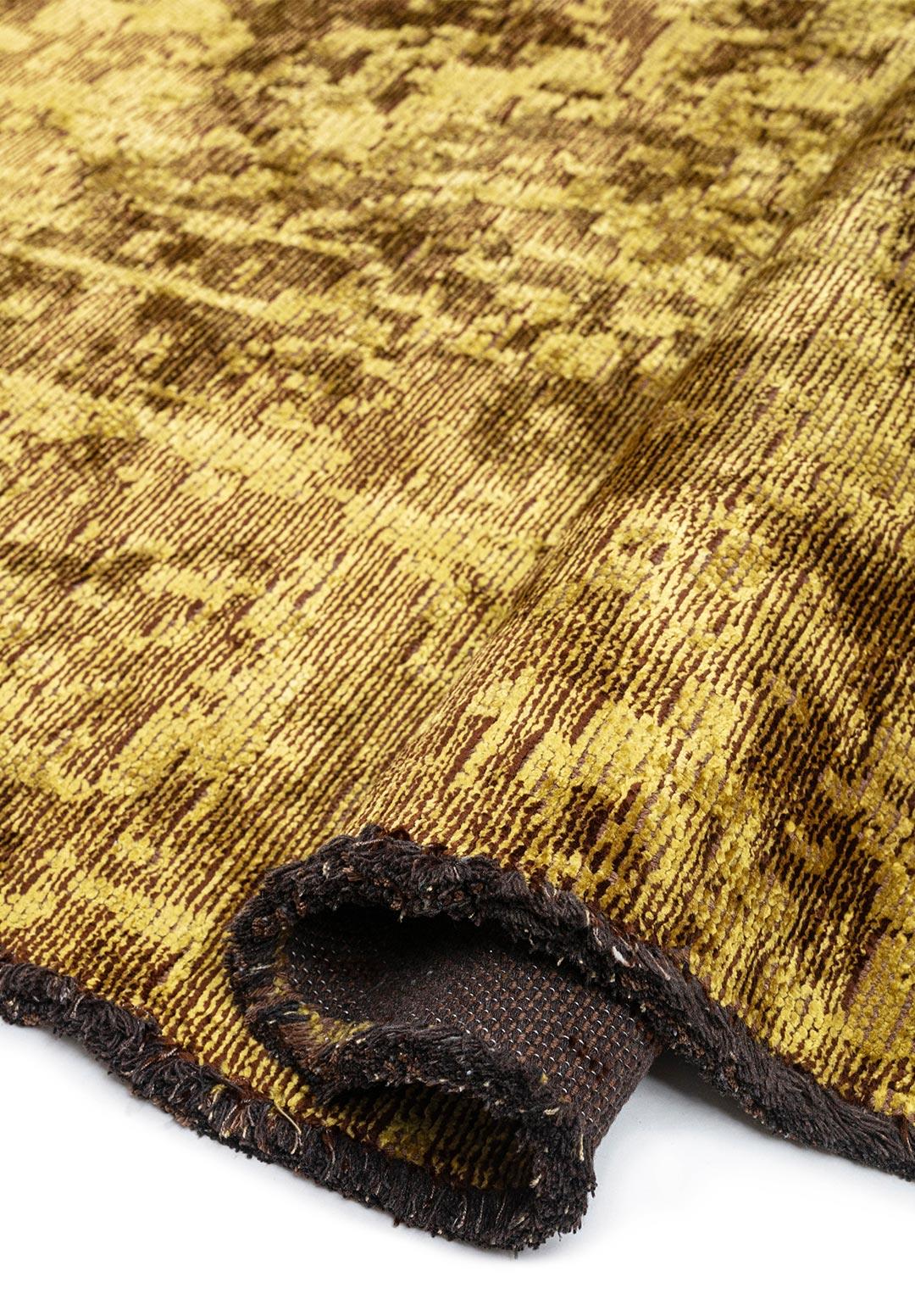 MEDALLION KOYU KAHVE - KİVİ HALI