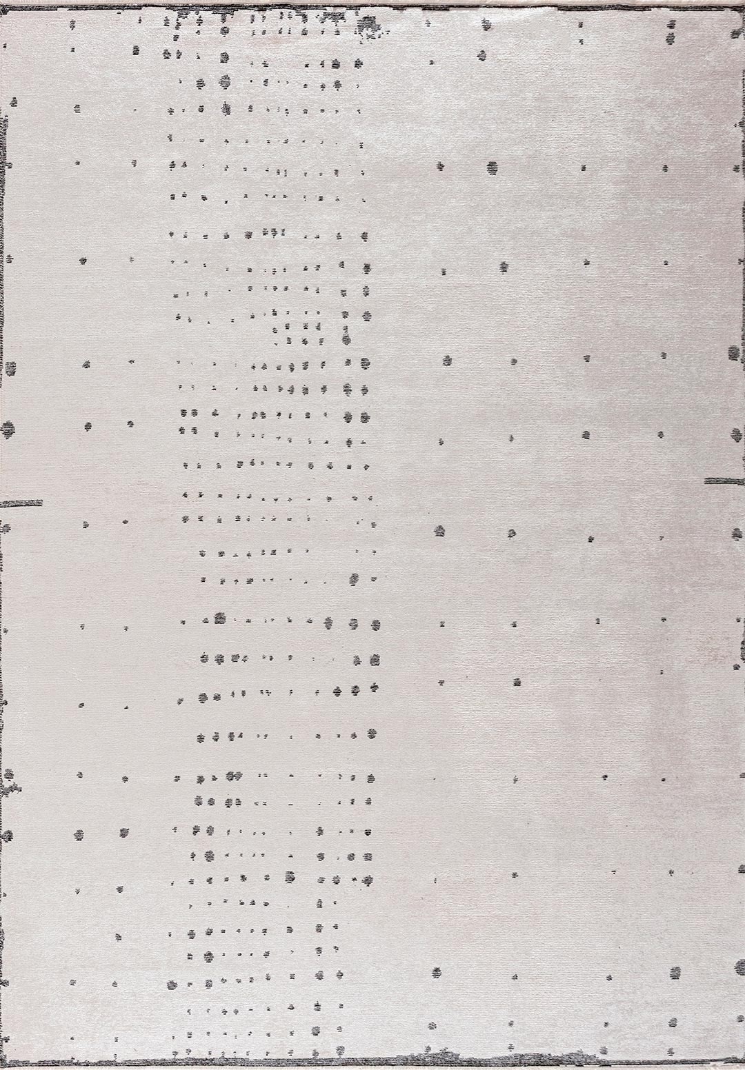 DAPPLE BLACK - ECRU RUG