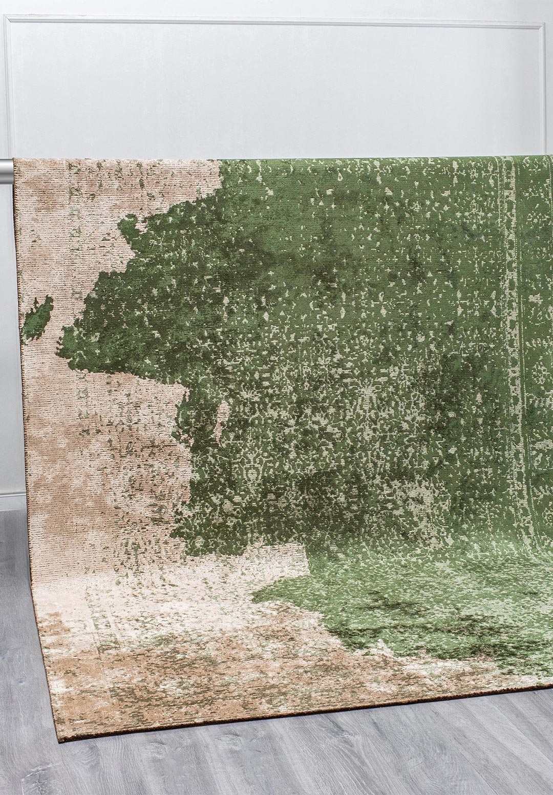 HERITAGE ORMAN YEŞİLİ - KREM HALI