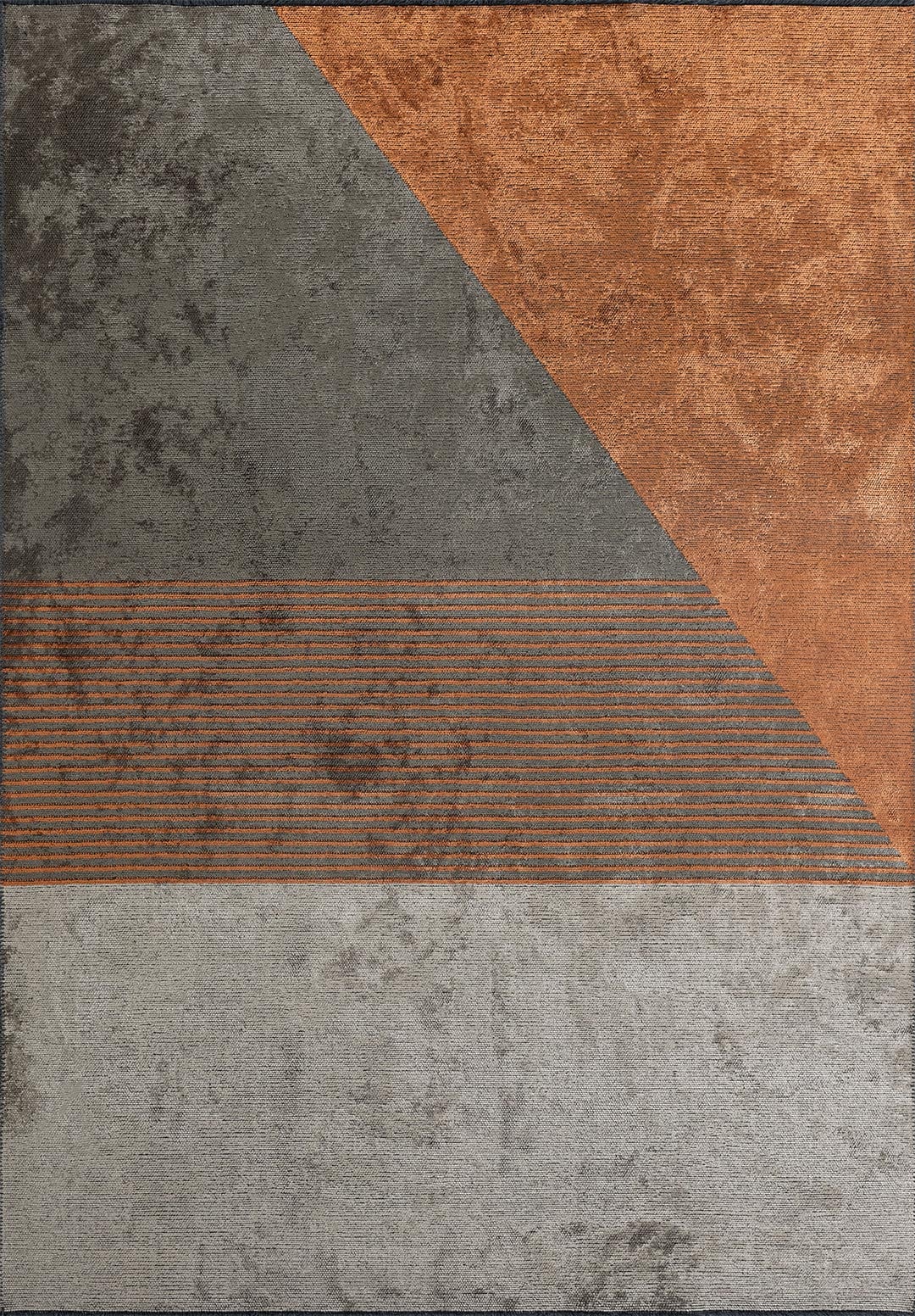 FRANKFURT TERRA - BEIGE - ANTHRACITE RUG