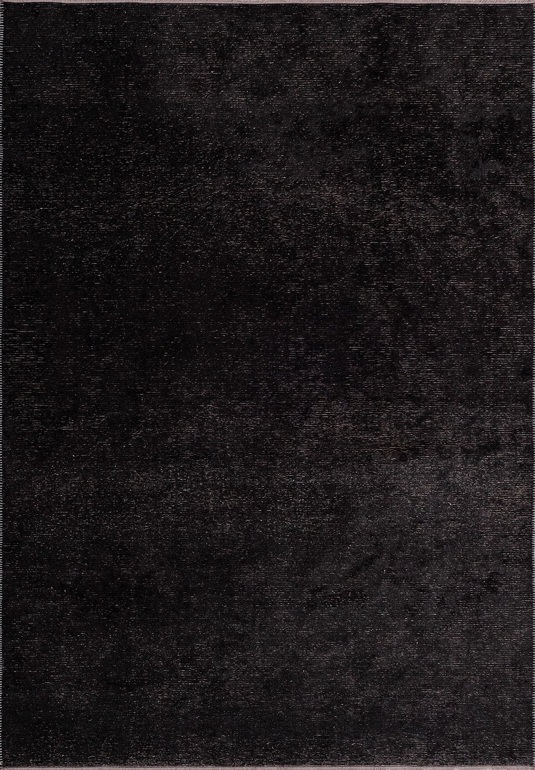 PLAIN BLACK (M) RUG - 1