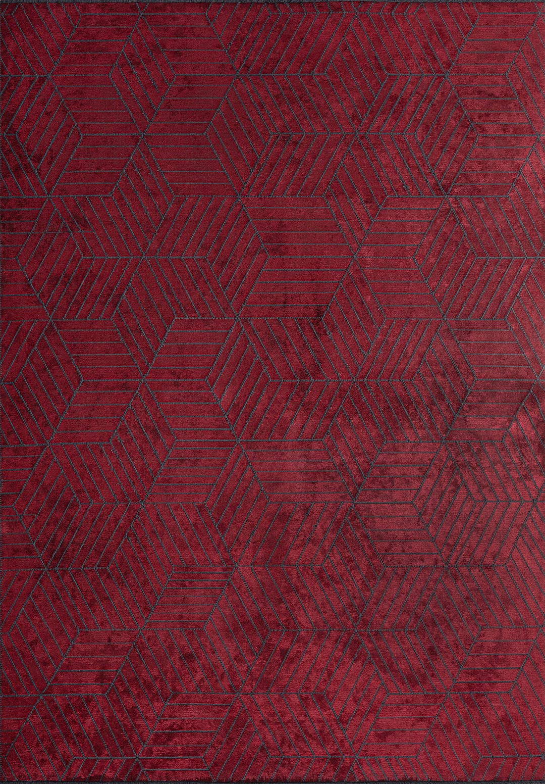 BERGAMO RED RUG - 1