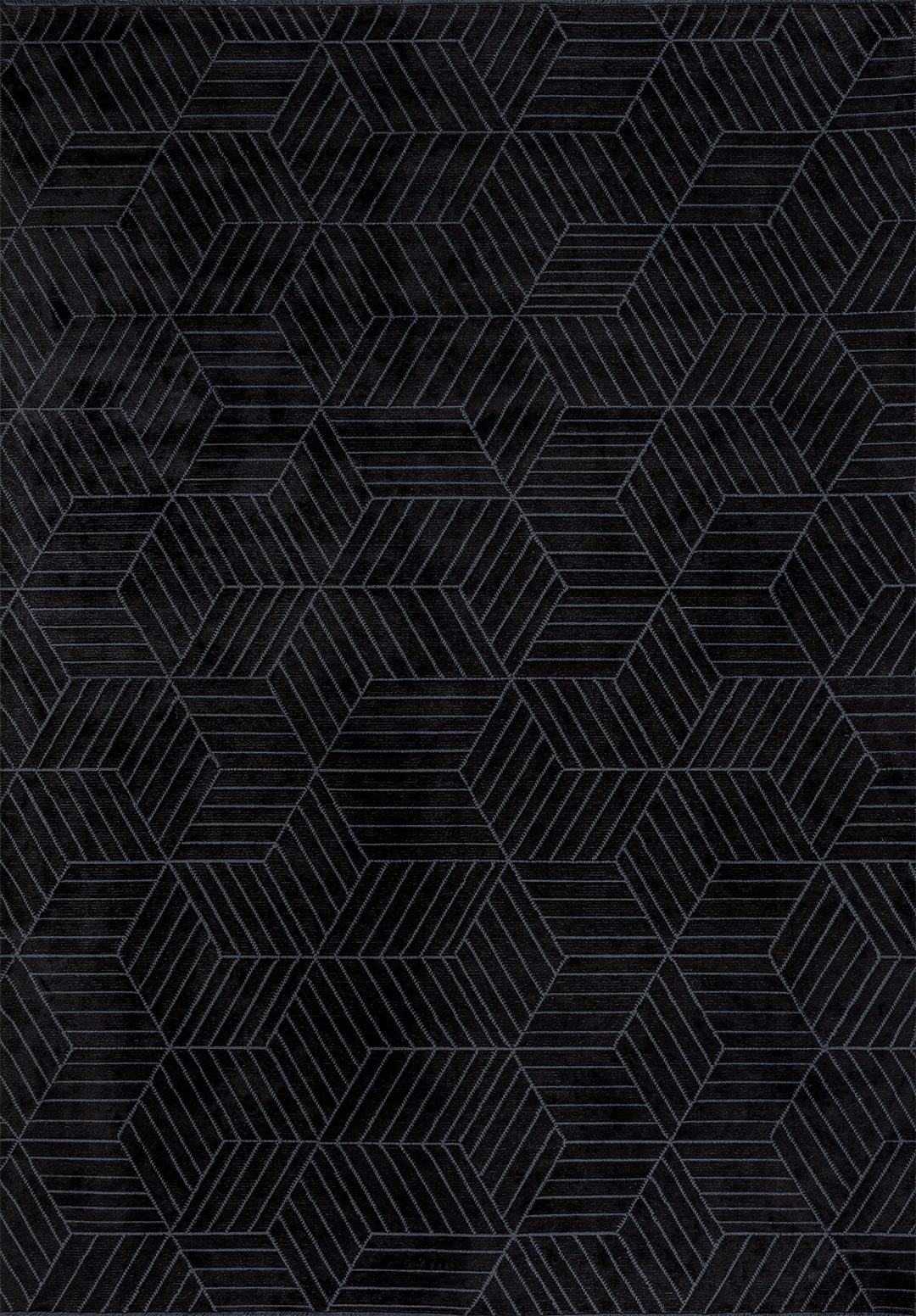 BERGAMO BLACK RUG - 1