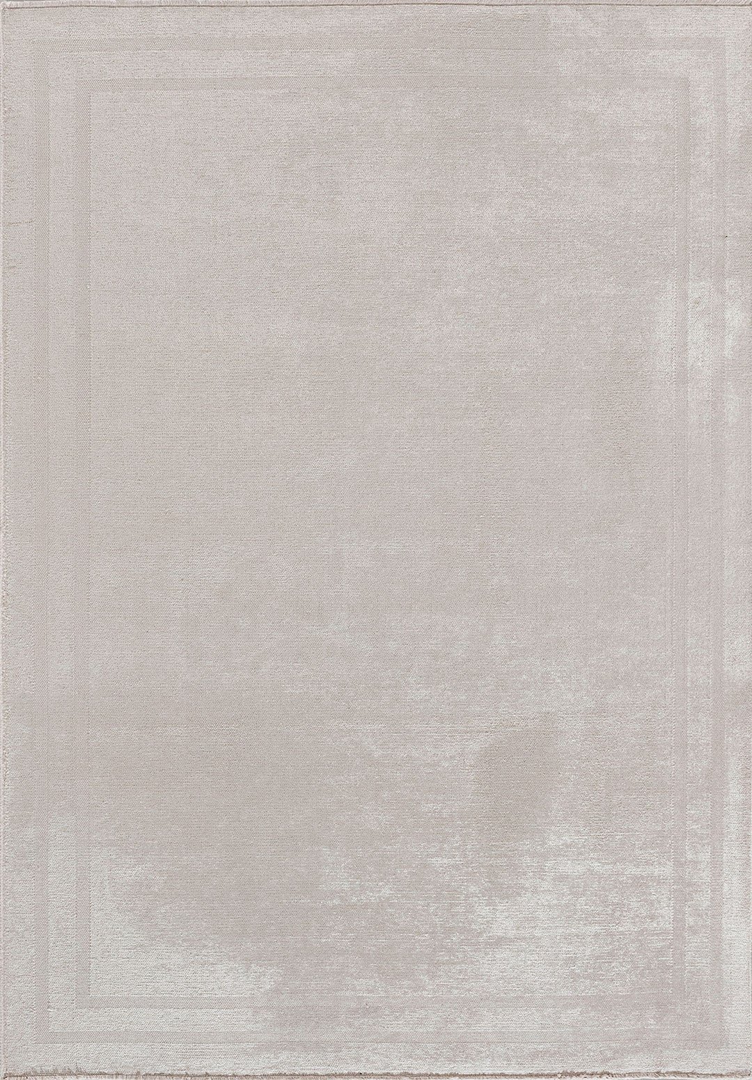 PARALLEL BORDER ECRU RUG - 1