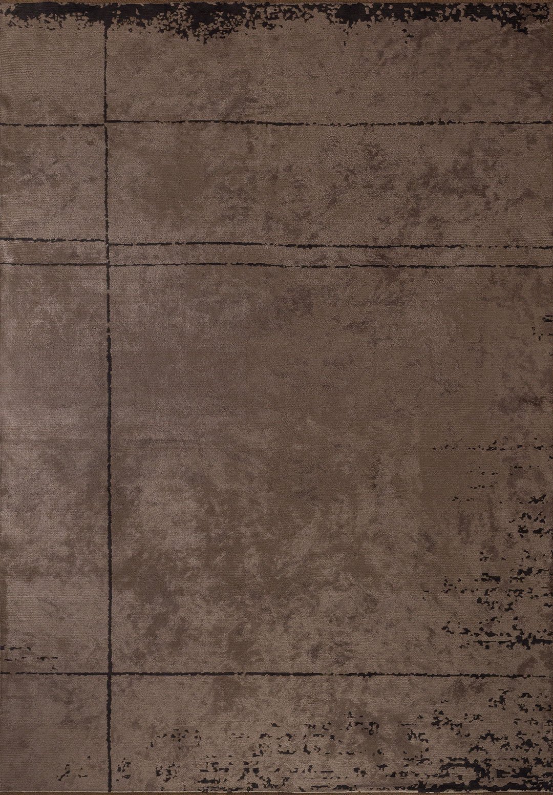 BARBER BLACK - DARK MINK RUG - 1