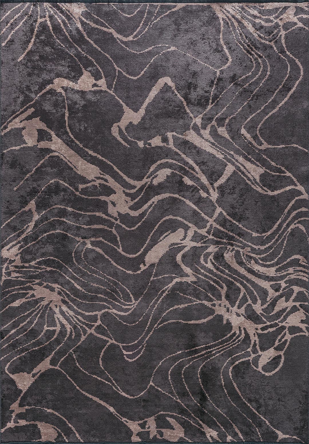 CLOVE COPPER - CHARCOAL RUG - 1
