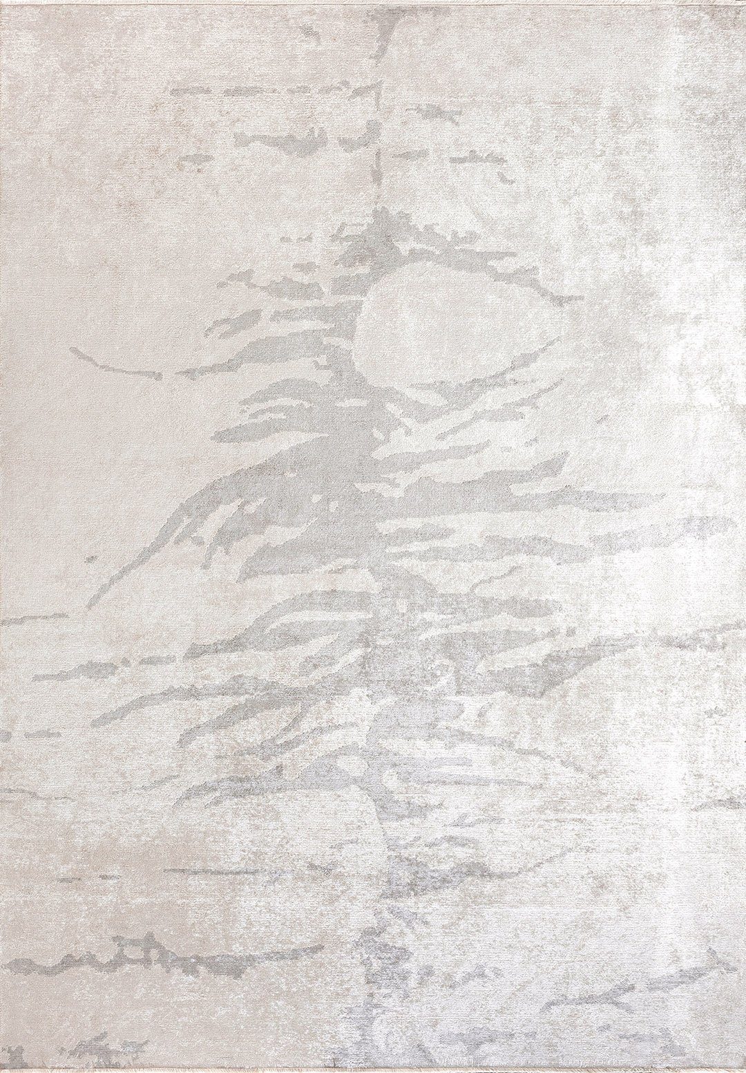 BUSH LIGHT GREY - ECRU RUG - 1