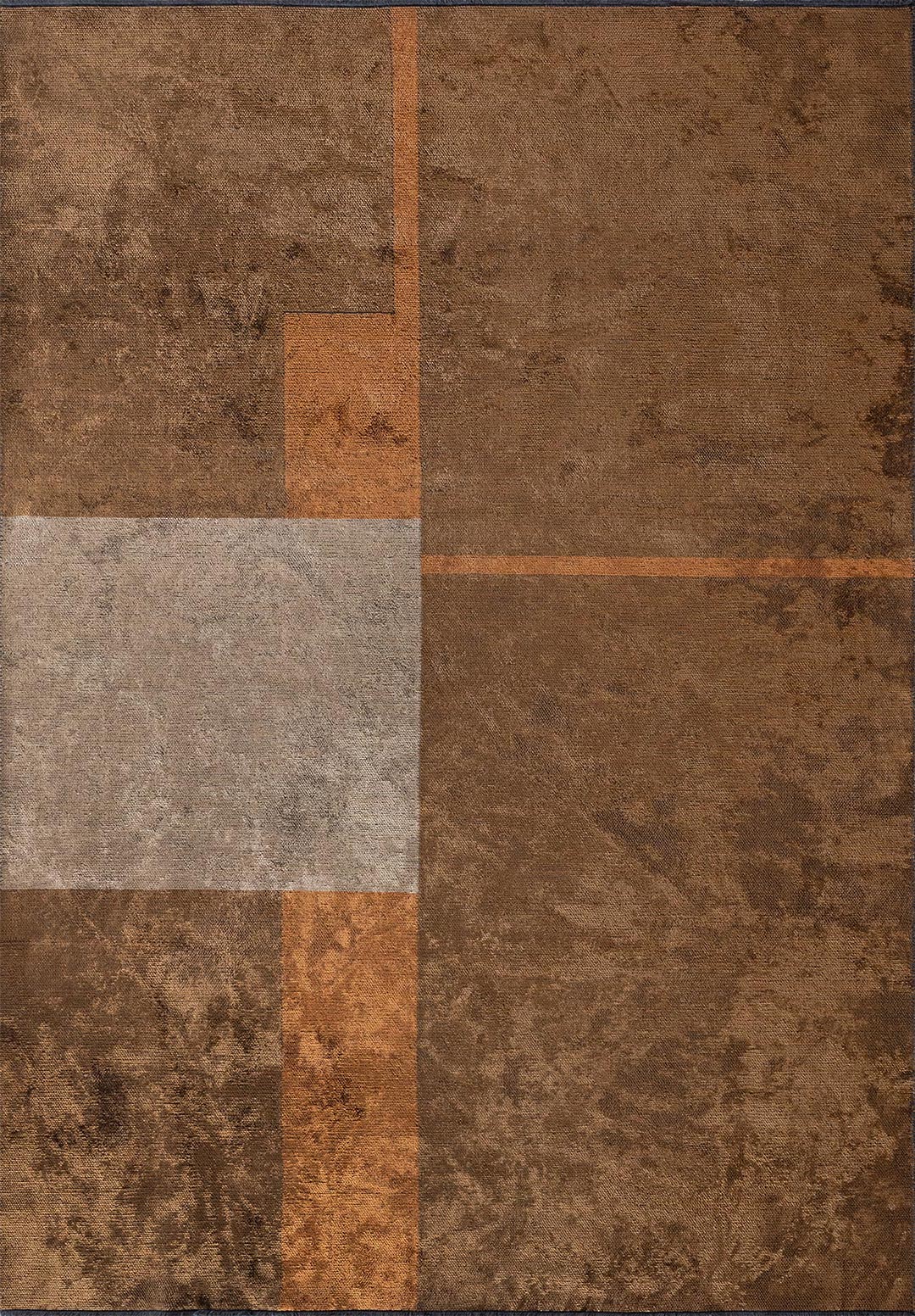 BLOCK TERRA - DARK BEIGE - CACAO RUG - 1