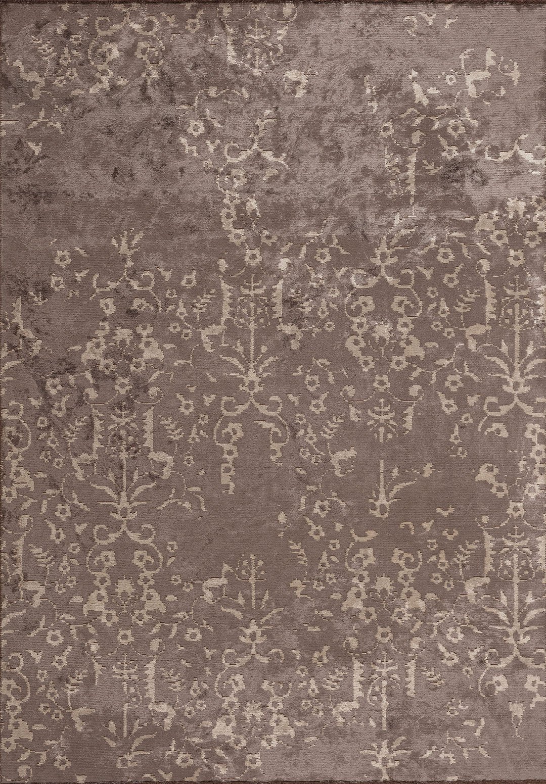 REGAL CREAM - DARK GREY RUG - 1