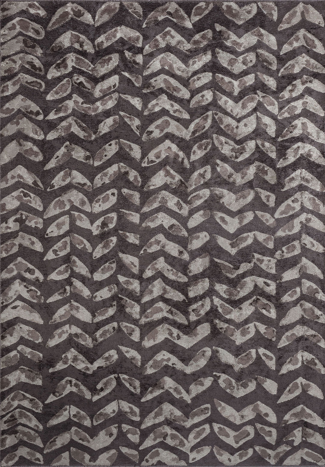 NOVA CHARCOAL - DARK GREY - BONE RUG