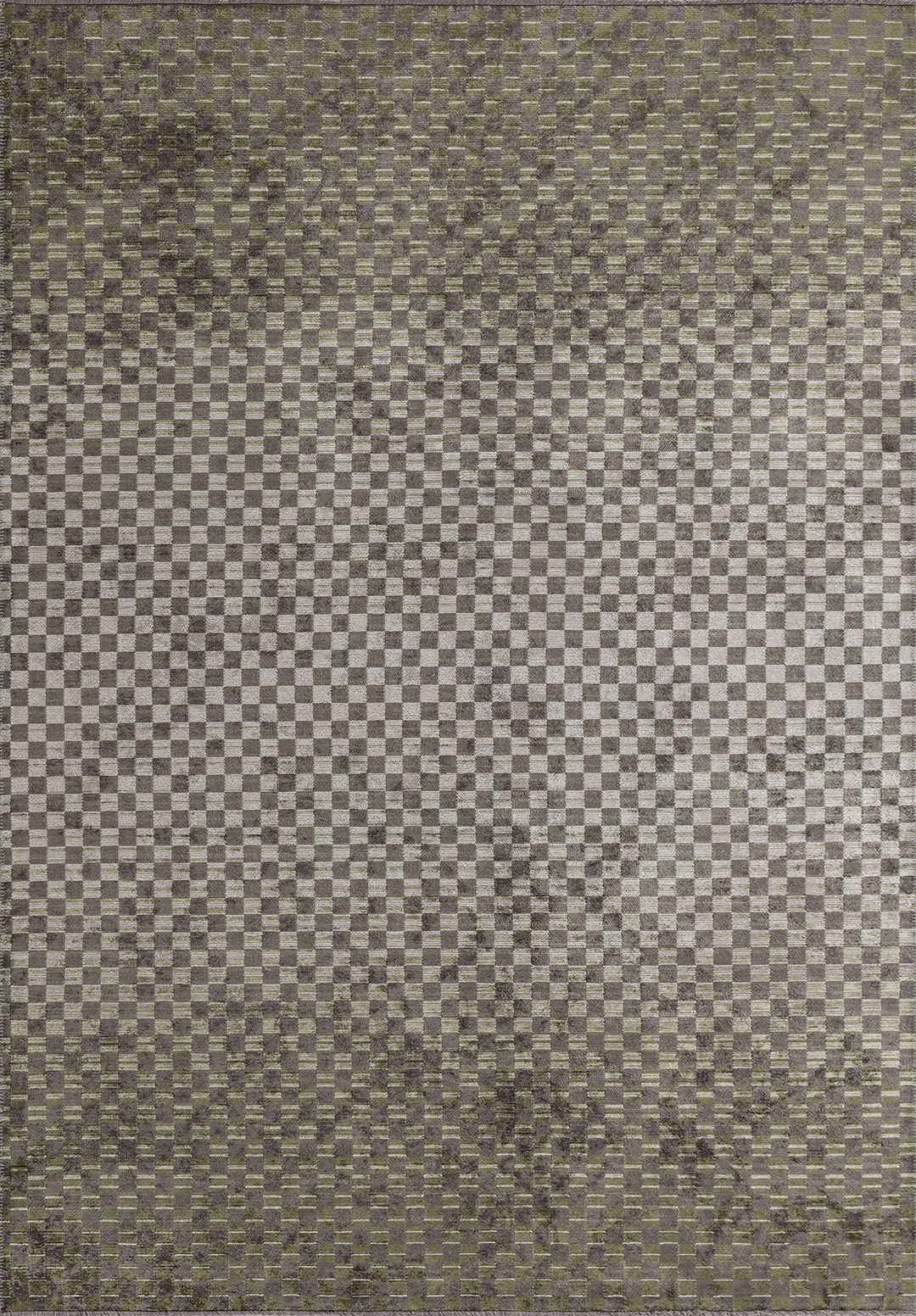 MOSAIC ANTHRACITE - KHAKI - GREEN - BONE RUG