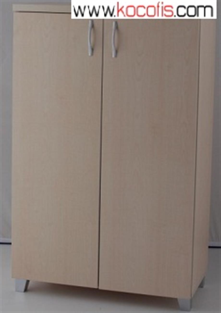 120lik Boy Ahşap Kapaklı Dolap